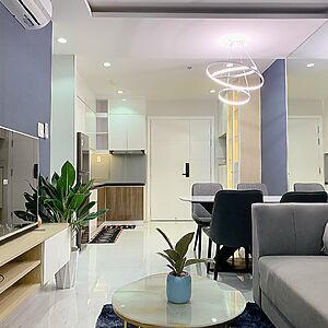 Commercial center apartment - 2 BR1wc -terra royal quận 3
