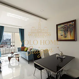 Terra Royal - Nice City View 2 Bedrooms, 2 Bathrooms - District 3